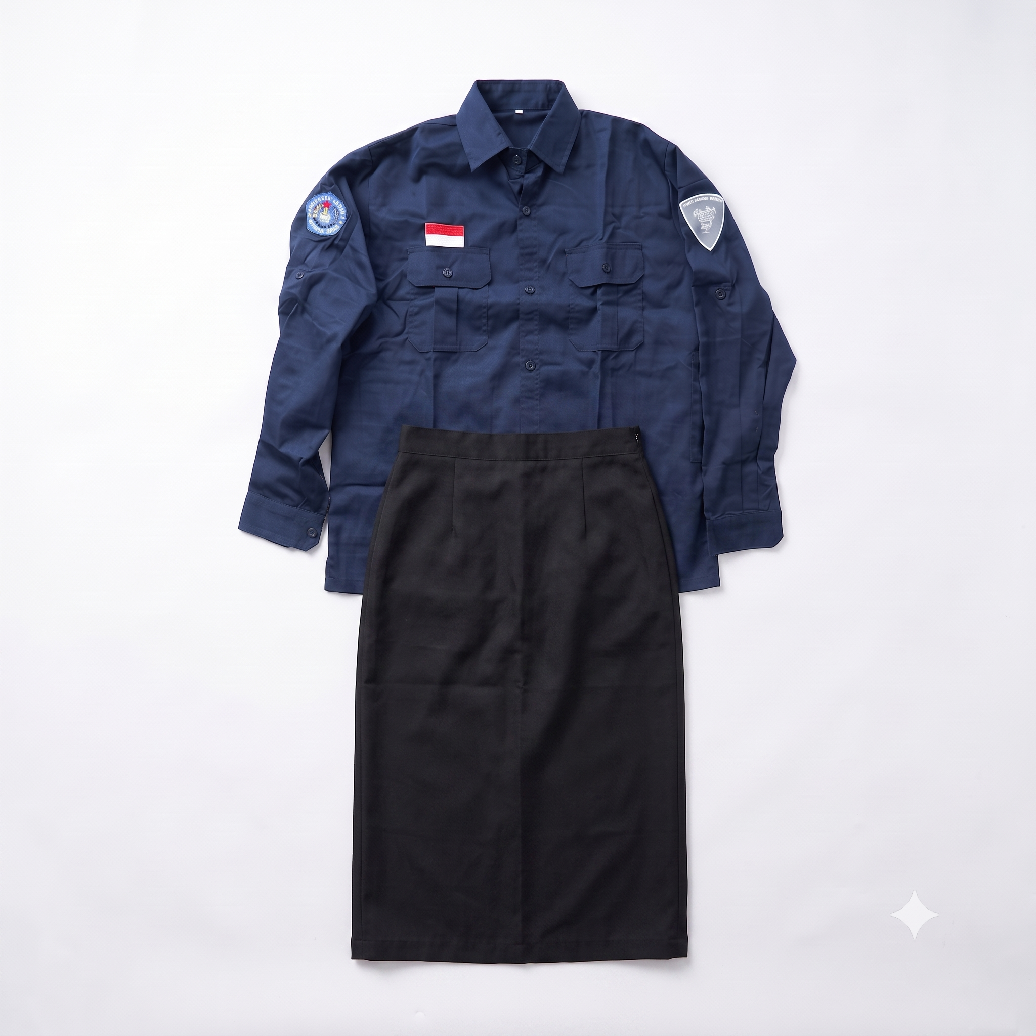 PREE ORDER Set Seragam Werpack TKJ Perempuan