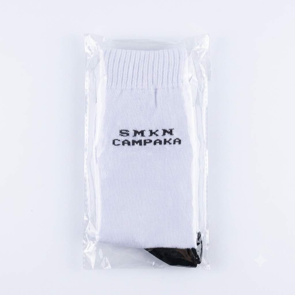 Kaos Kaki Hitam Putih